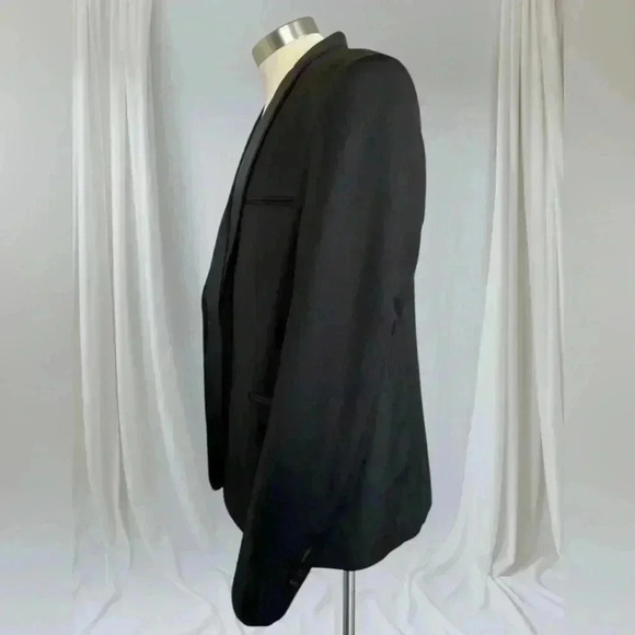 FREE ✅💎Men’s Vintage Black Tuxedo  Jacket - Picture 4 of 15